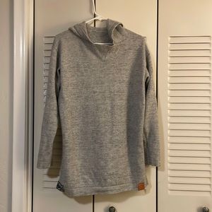 Soft gray sweater